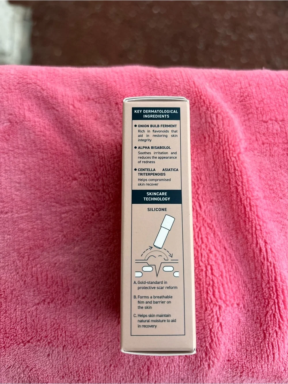 Prequel Scar Solutions Silicone Scar Stick — Pink